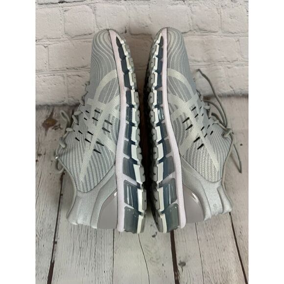 ASICS gray silver fabric GEL-QUANTUM 360 women running shoes 9 - Picture 7 of 14